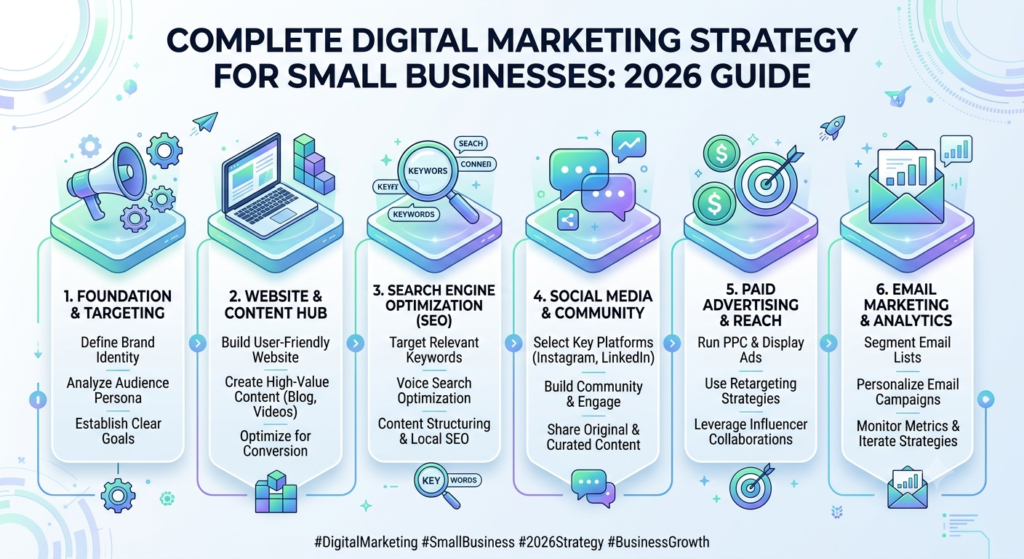 Complete Digital Marketing Strategy for Small Businesses (2026 Guide)